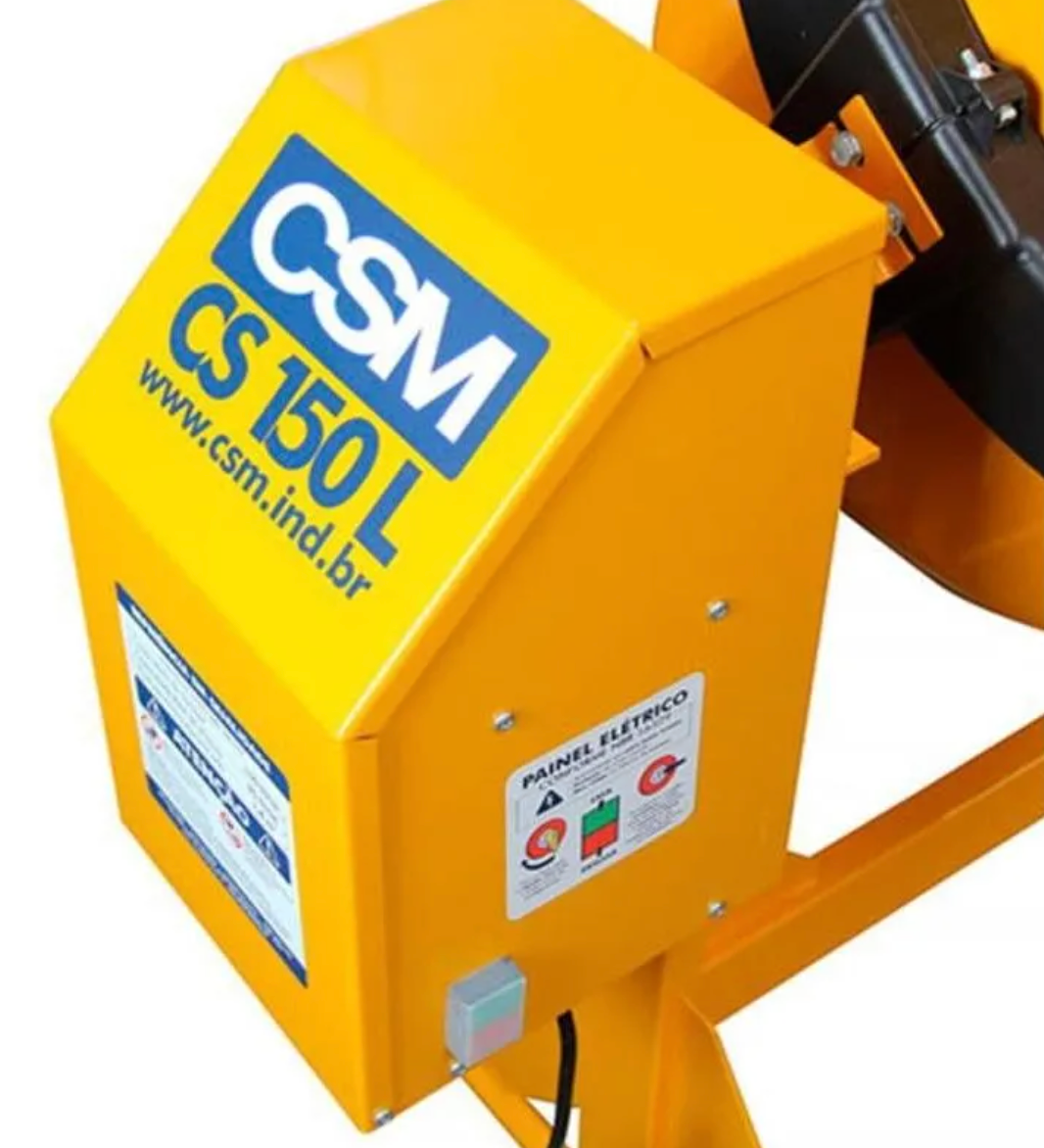 Betoneira Cs 150 Litros Com Motor Weg Monofásico 0,5cv Csm - Imagem 3