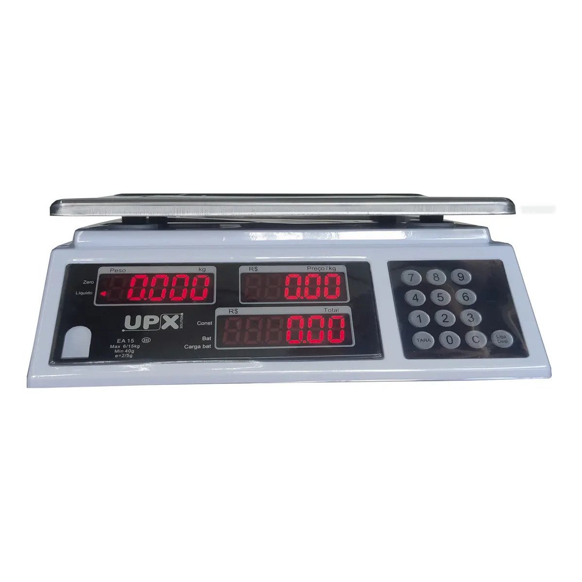 Balança comercial digital UPX Solution EA 15kg 30 cm x 23.5 cm - Imagem 2