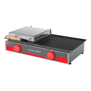 Grill Elétrico Metalcubas MGE 70 Aço Inox 70cm 3kW