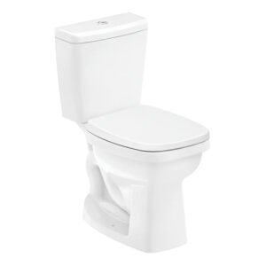 Kit Bacia Celite Com Caixa Acoplada Completo Like Branco