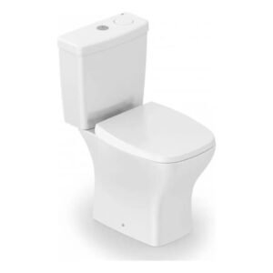 Kit Vaso Sanitário Rimless Celite Vip Caixa Acoplada e Assento Soft Close Branco