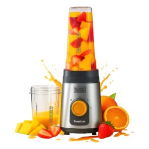 Liquidificador e Processador Black+DeckerLP320 com 2 Jarras e tampas para transportes